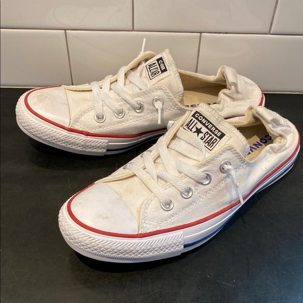 CONVERSE Chuck Taylor All Star Shoreline Slip On Canvas Sneakers Women's 9